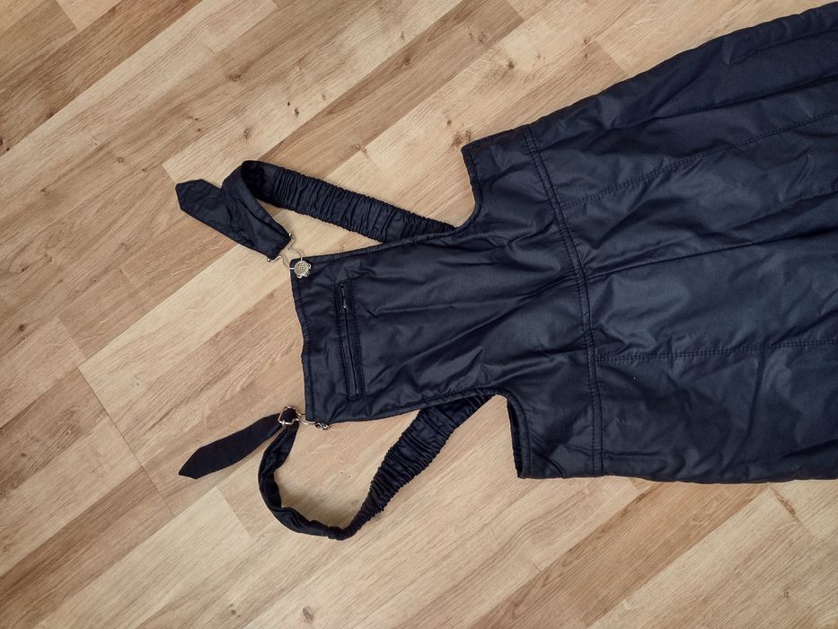 Spodnie na szelkach wodoodporne nieprzemakalne damskie S