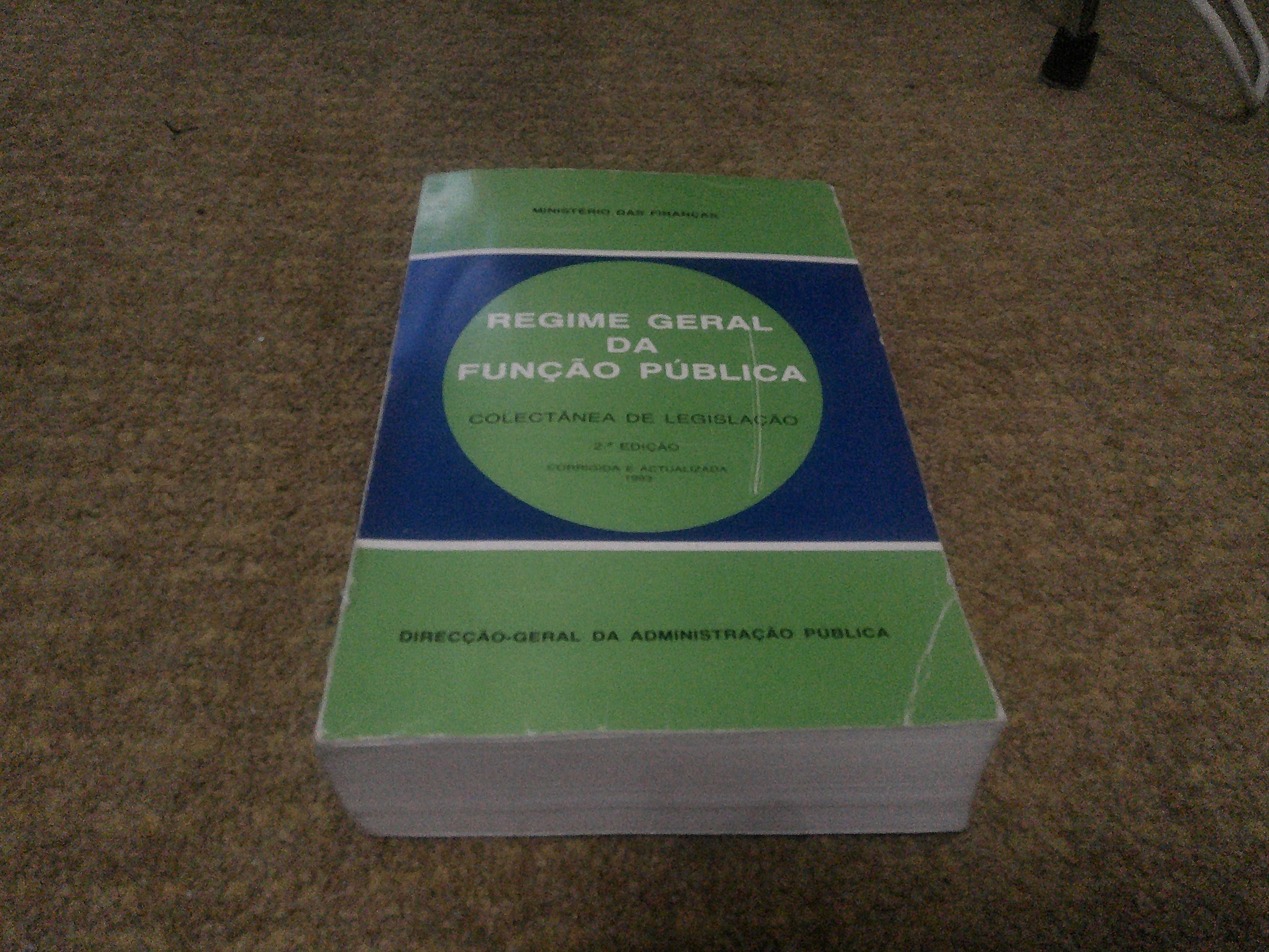 Regime Geral da Função Publica - 1993 Min Finanças - 2ª Edição