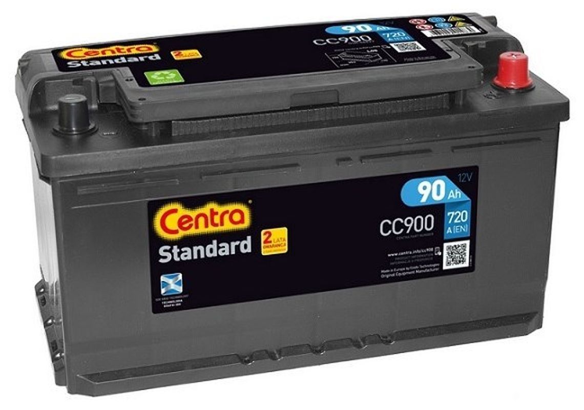 Centra Akumulator P+ 90ah/720 Cc900