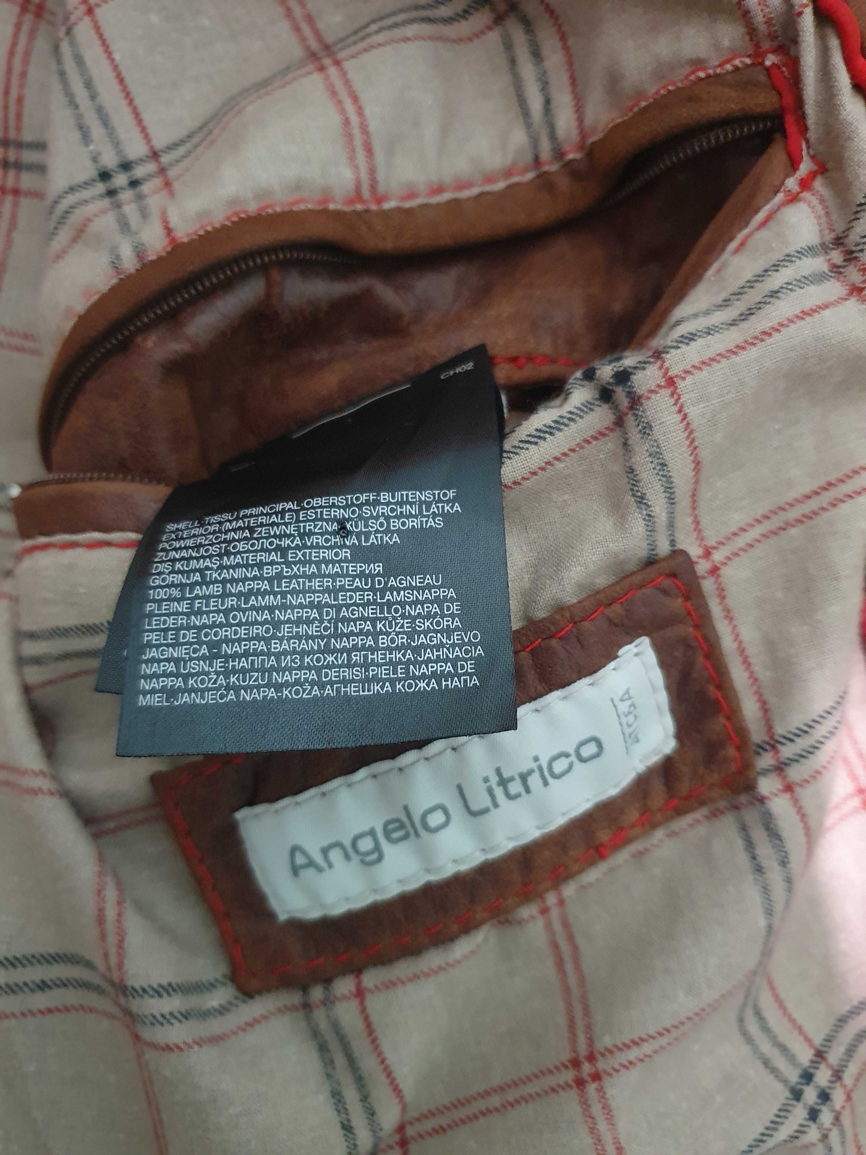 Кожаная куртка Angelo Litrico