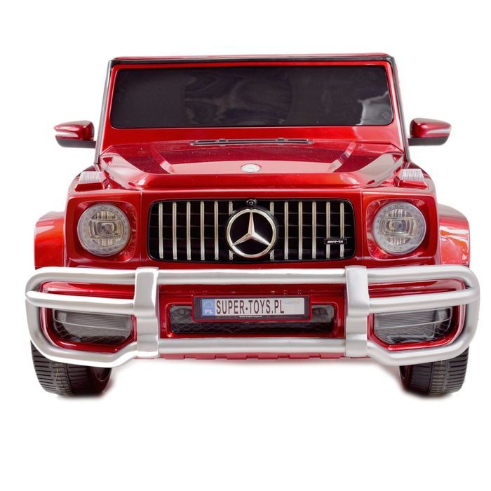 Mercedes G63 Amg Dla 2 Dzieci 24V 4X4 Koła Eva Lakier Polerowany S-307