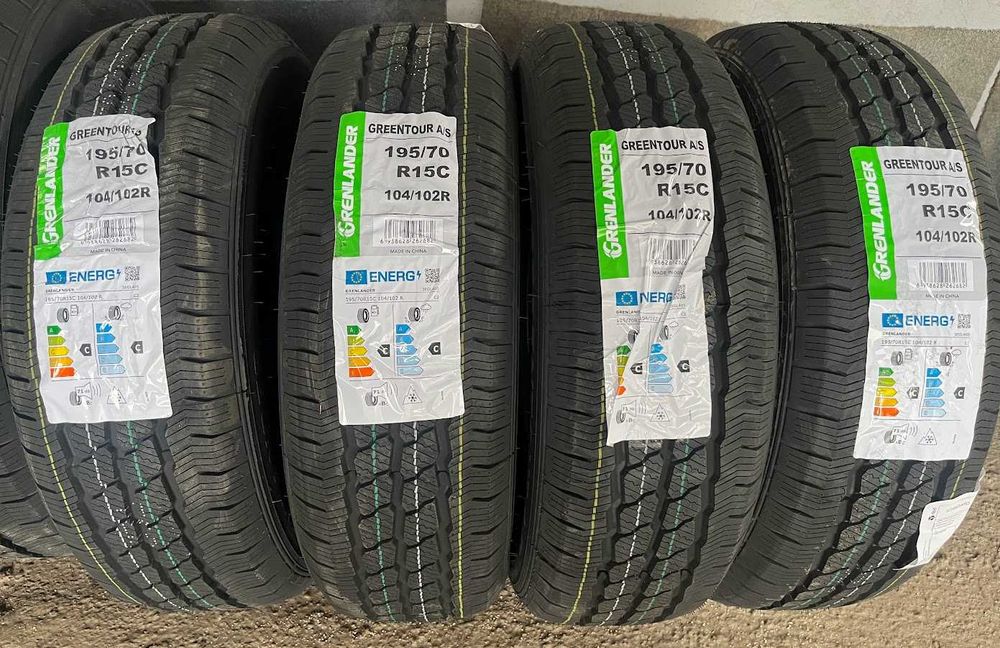 195/70R15C Greenlander cztery nowe opony całoroczne do busa