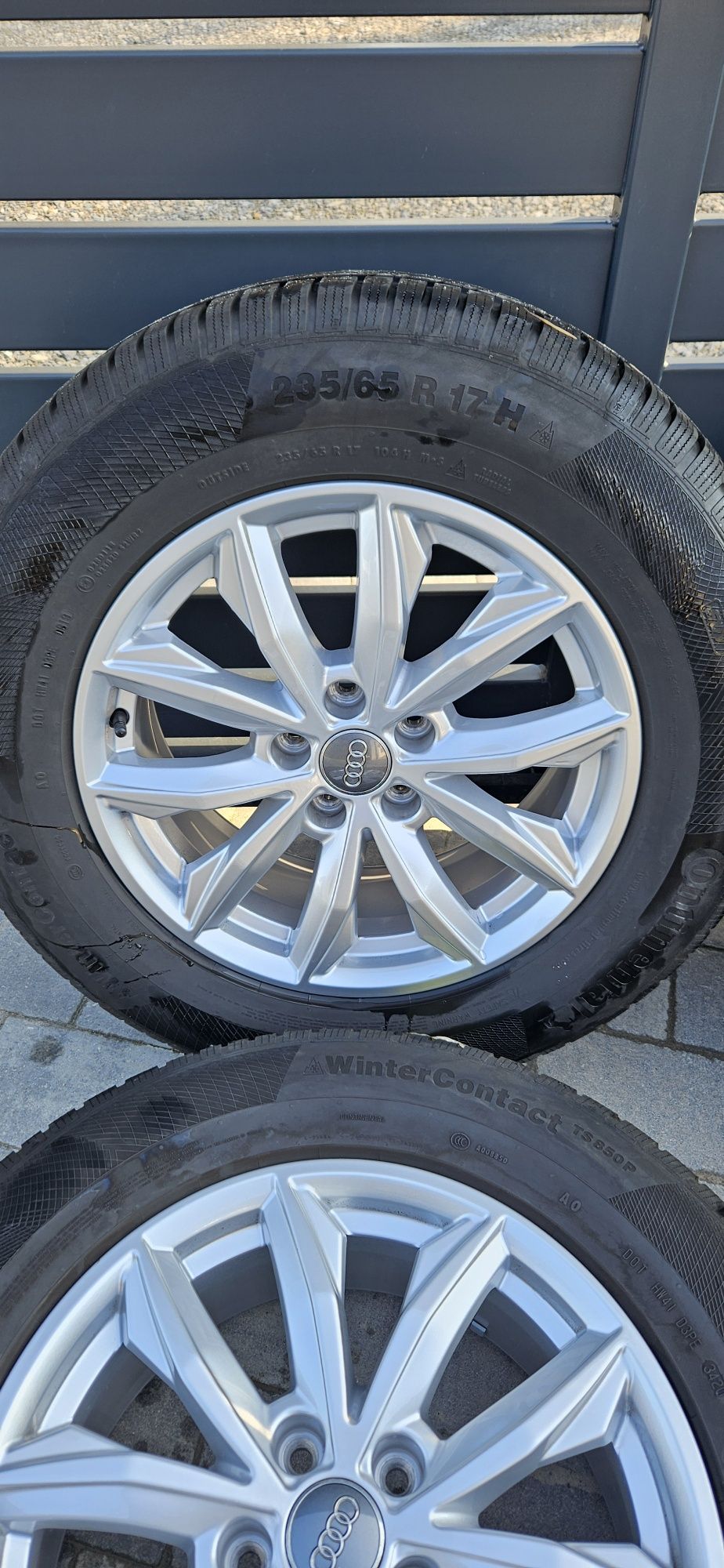 Koła alufelgi audi Q5 II generacji 235/65R17 5x112 80A.601.025.J