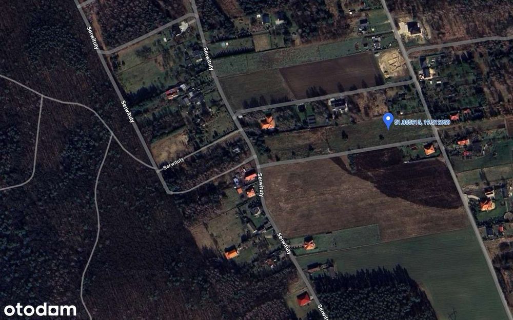 Działka budowlana Klęk k. Łodzi – media, bez pośrednika!