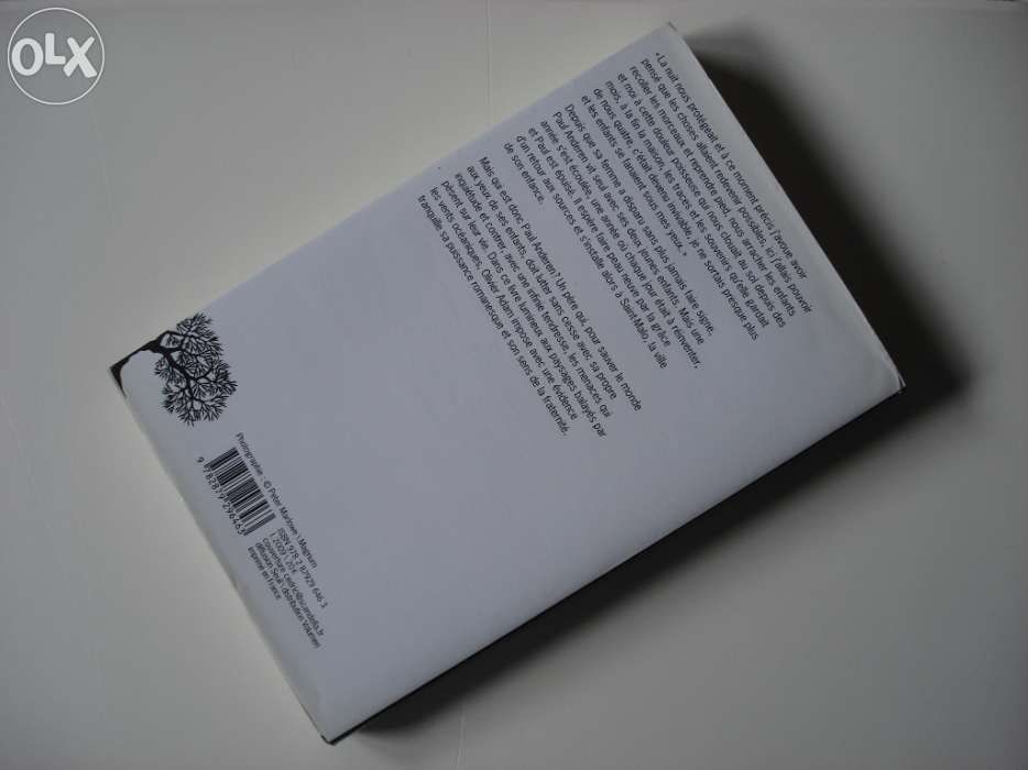 Livro - Olivier Adam - "Des Vents Contraires" (2008)