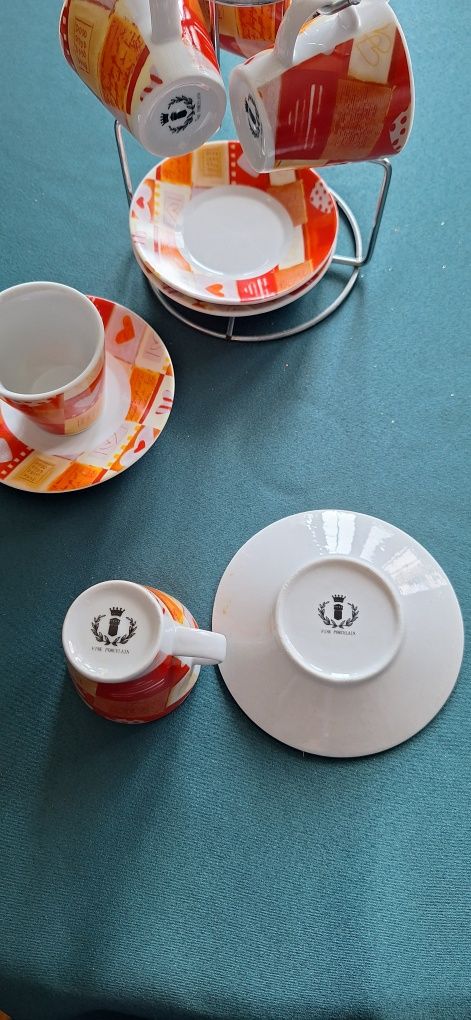 Zestaw porcelany do espresso