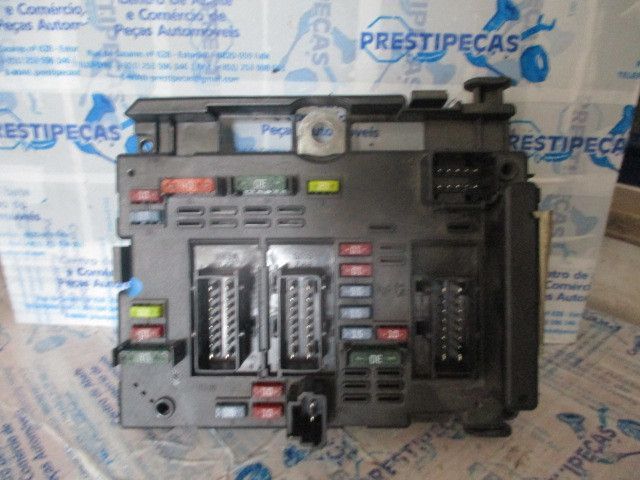 Caixa Fusiveis 9657608580 CITROEN C8 2006 2.2Hdi Delphi PEUGEOT 206 CC 2002 1.6I 110CV 2P CINZA