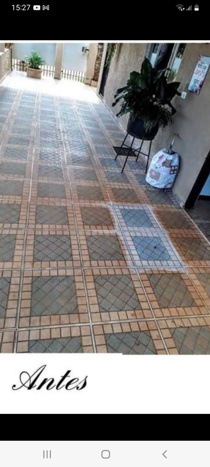 Lavagens com máquina de pressão , pinturas, jardinagem...