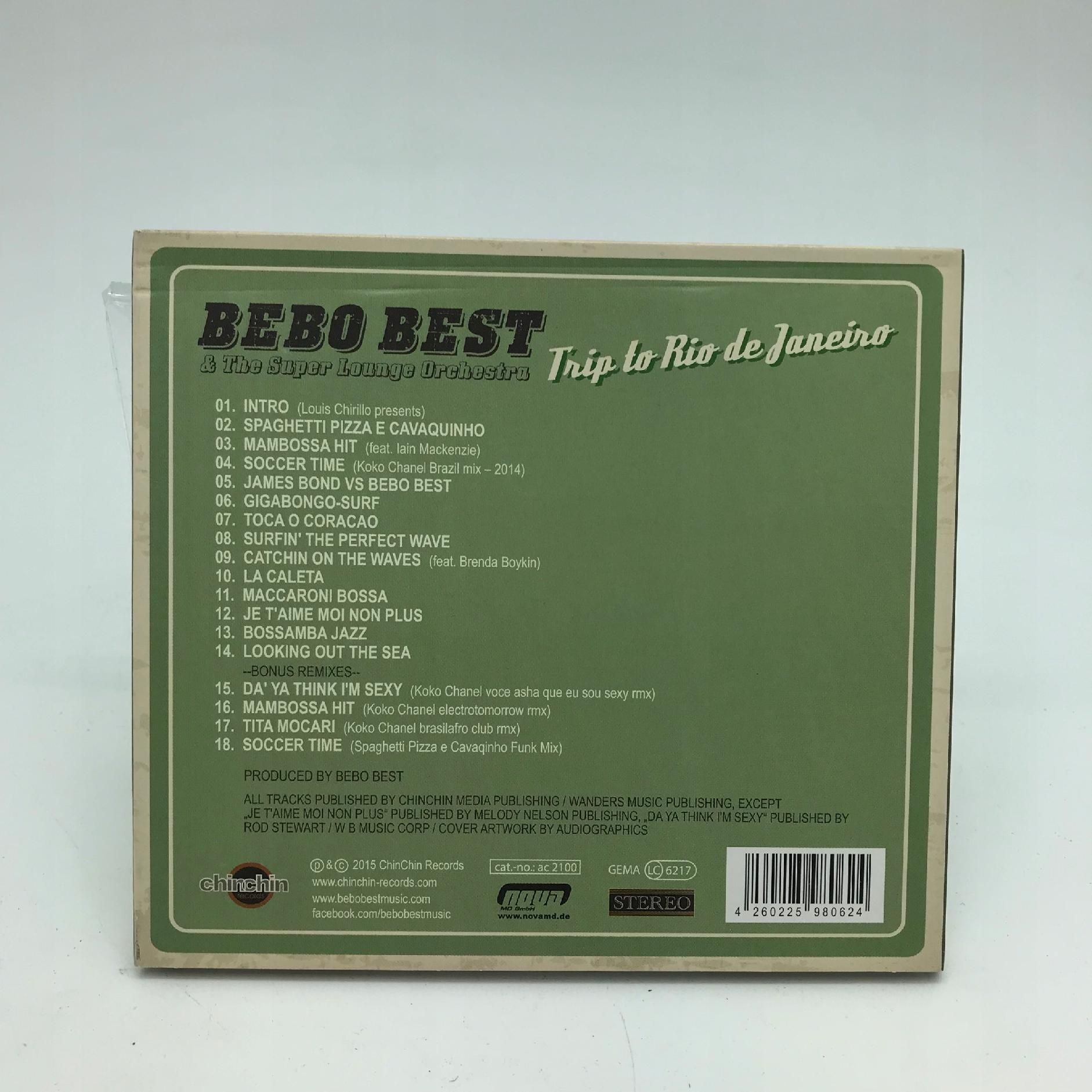 cd - bebo best - trip to rio de janeiro