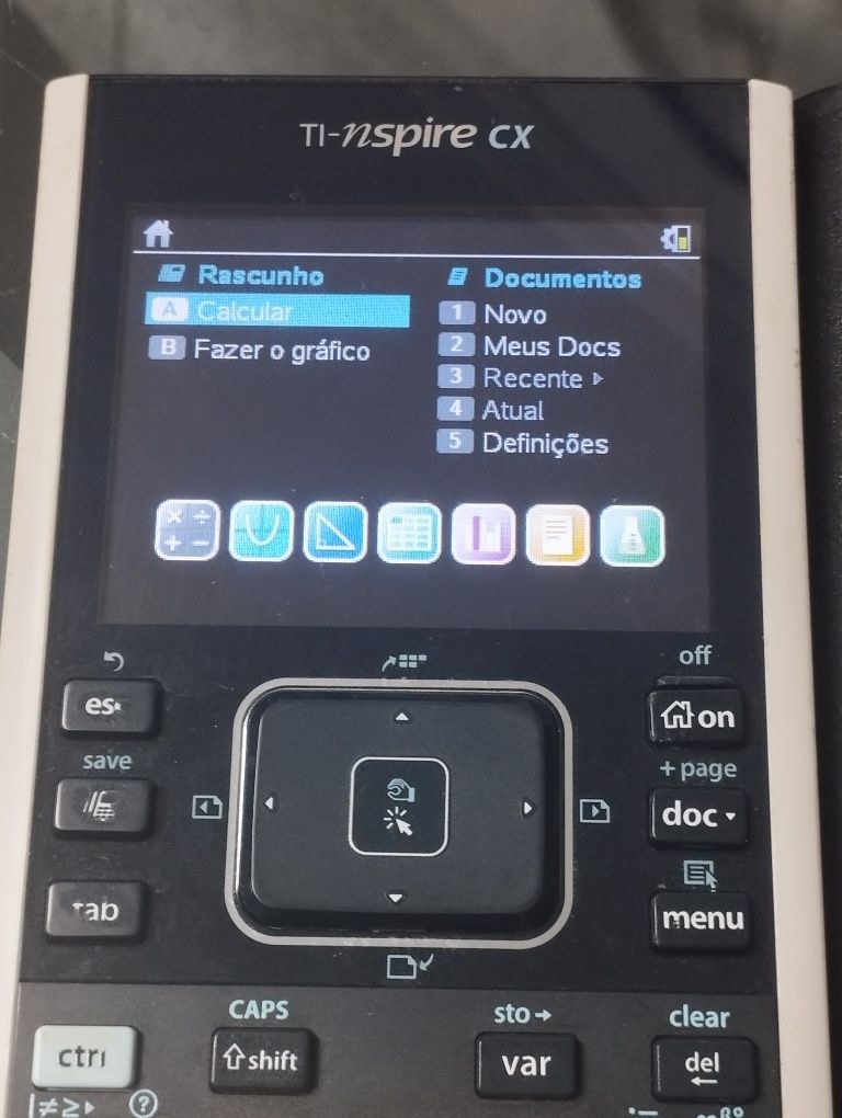 Calculadora Gráfica Texas Instruments TI-nspire cx