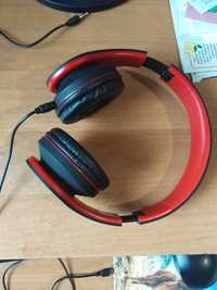 Słuchawki czerwone używane