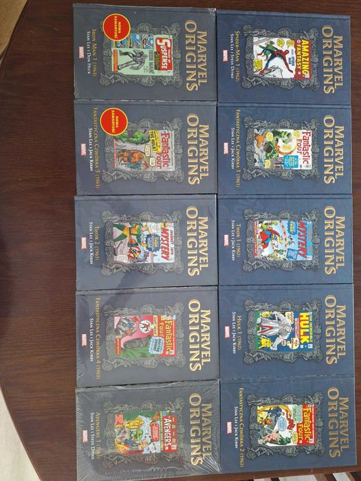 Kolekcja komiksów Marvel Origins 1-19