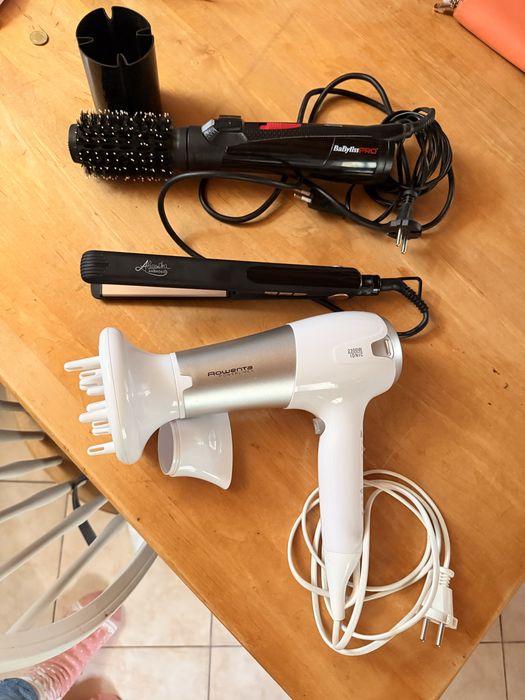 Secadores e prancha para cabelos