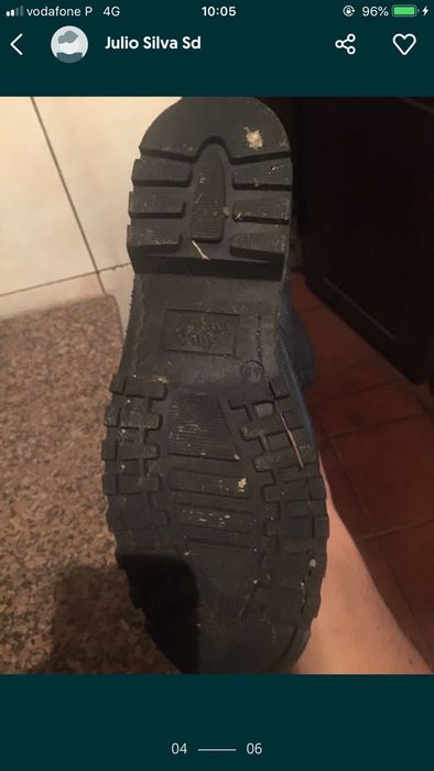 Botas bombeiro novas