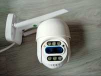 Zewnętrzna obrotowa kamera IP WIFI 8MP 8X 4K zoom + karta pamięci 64gb