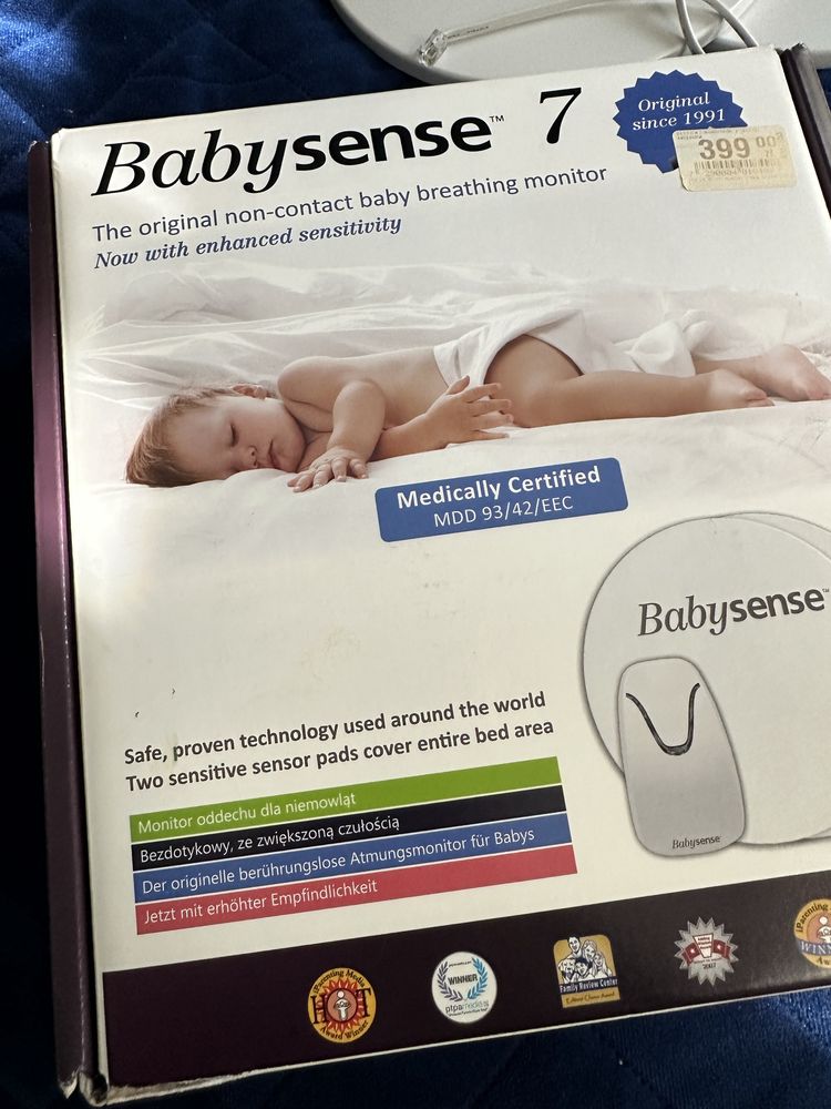 Baby sense monitor oddechu czujnik