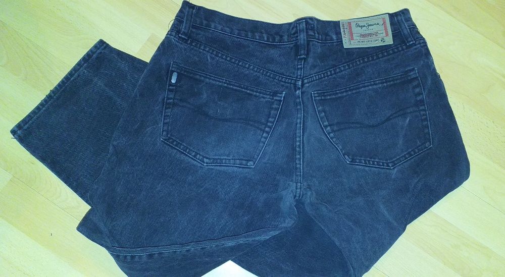 Spodnie jeans czarne roz. W36L32 . Pepe Jeans London