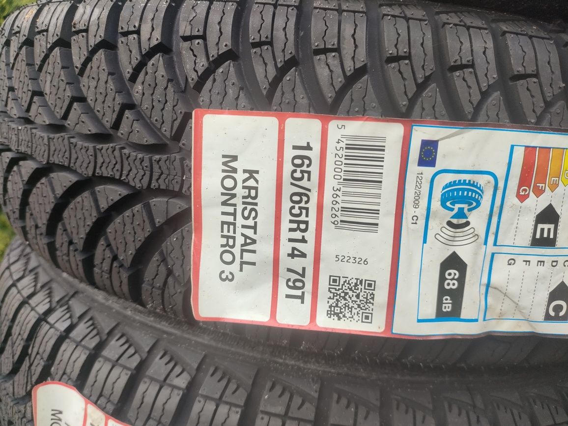 165/65r14 nowe zimowe Fulda 30  sztuki