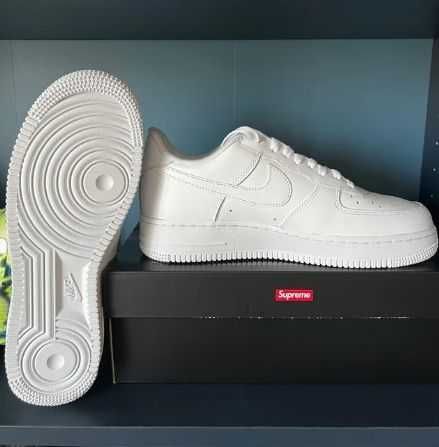 Buty Nike Air Force 1 X Supreme Biały Damskie i Meskie Rozmiar.38