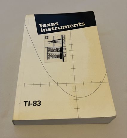 Manual Calculadora Texas Instruments TI-83