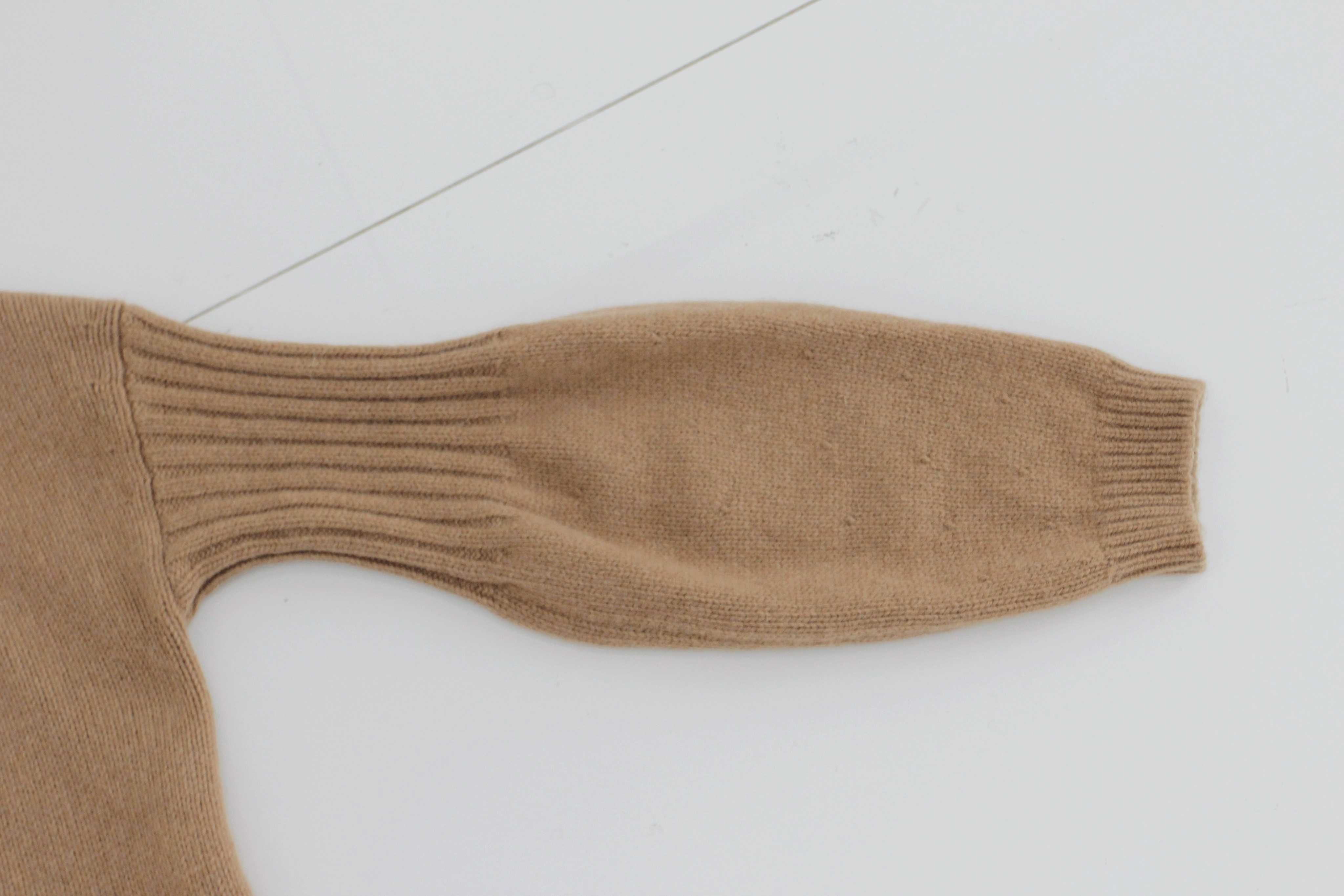 Massimo Dutti 30%alpaca 48%wełna bez wad S