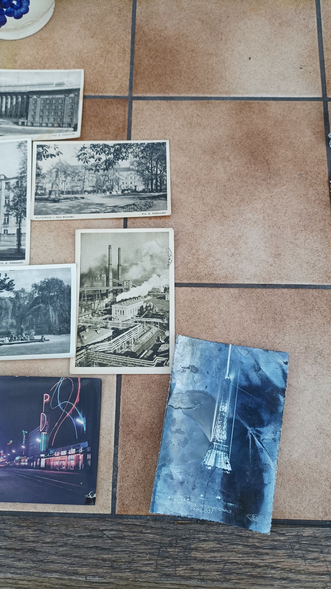 Widokówki pocztówki Stalinogród Katowice