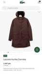 Lacoste kurtka damska BORDEAUX -24B