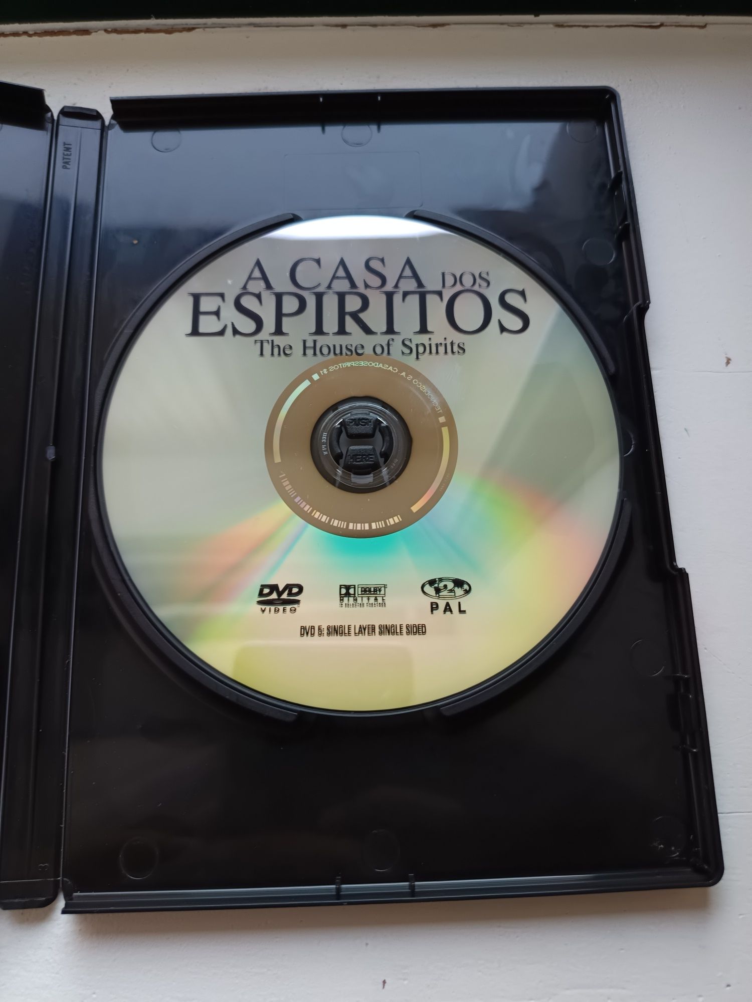 DVD a casa dos espíritos