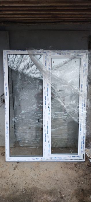 Окно/Вікно металлопластиковое поворотного откидное новое