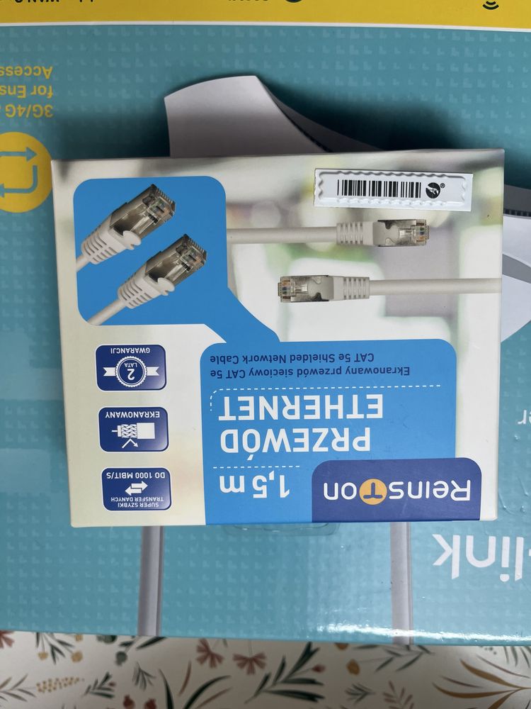 Router tp-link + przewod nowy