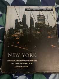 Książka pt,,New York l”1962 w trzech językach