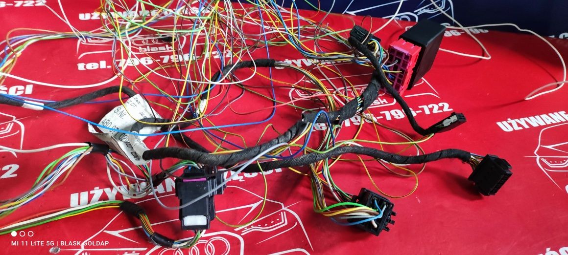 Wiązka Elektryczna Składania Lusterek Audi A6 C5 Lift Blask Gołdap