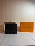 Portfel louis vuitton czarny w kratke