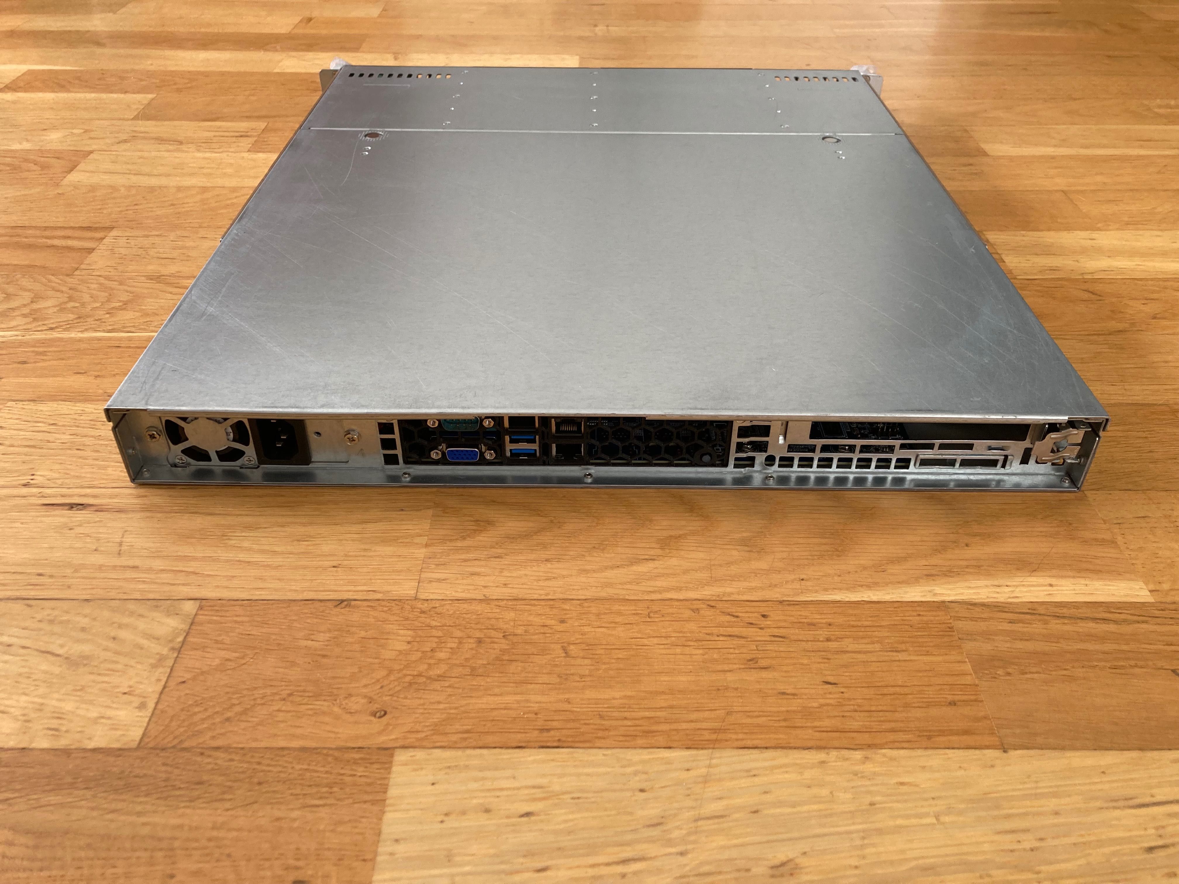 Serwer AM4 1u MC12-LE0, 4x 3.5", 350w, Supermicro