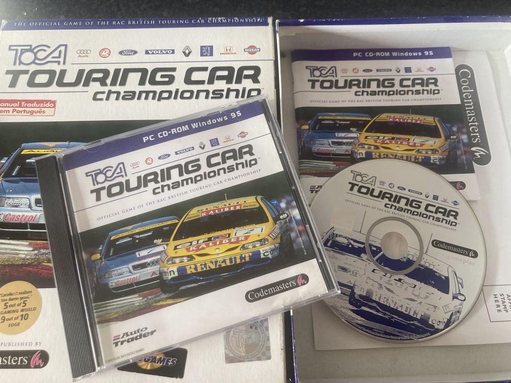 Jogo de computador pc - toca touring car