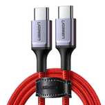 Kabel Ugreen Us294 Usb-C - Usb-C 3A 480Mb/S 1M - Czerwony