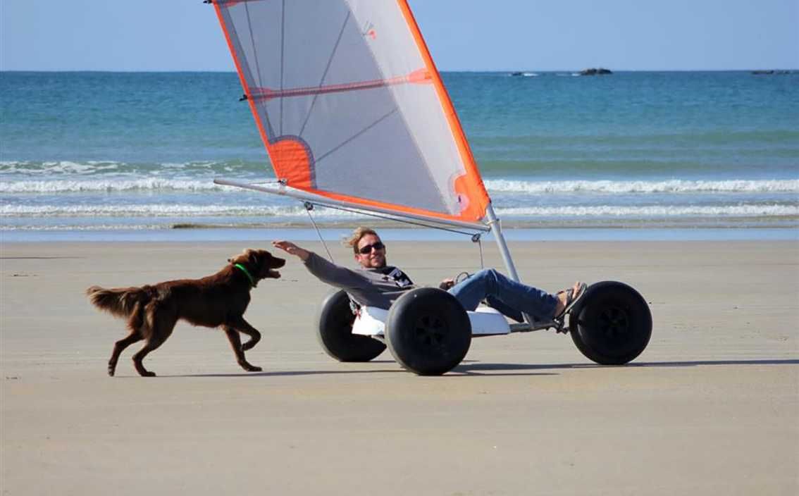 Carro á vela (Landsailing)