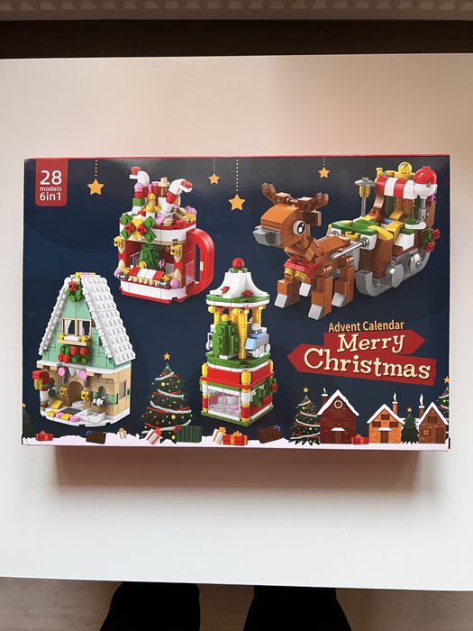 Адвент-календар для дітей конструктор лего