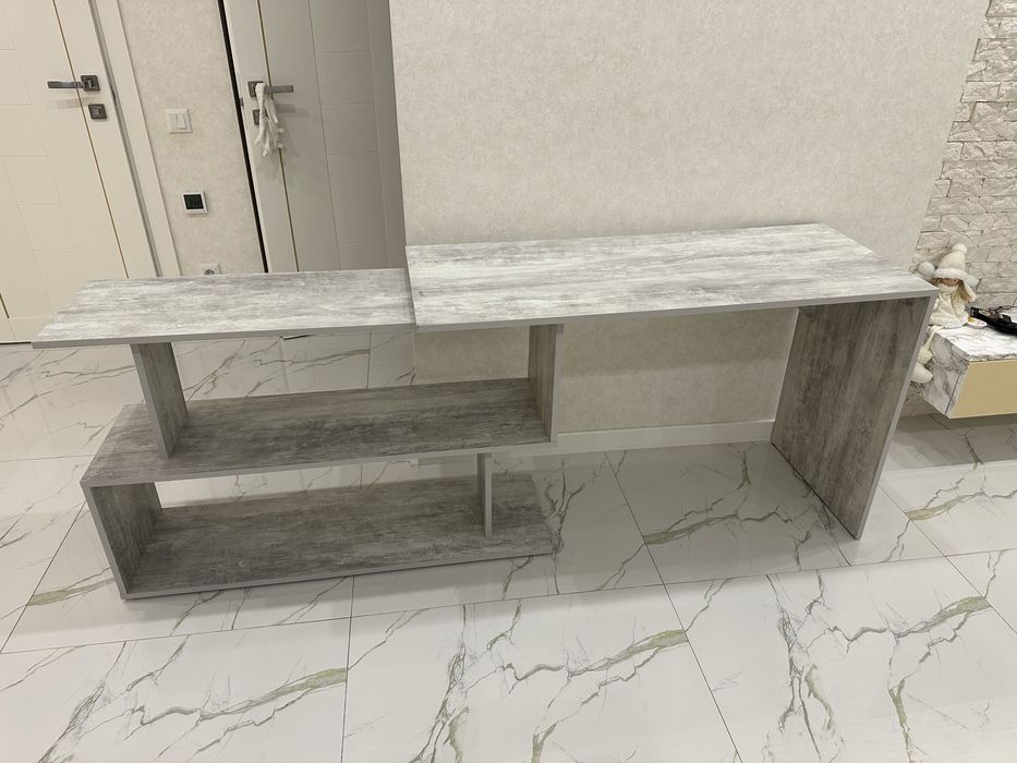 Стіл розкладний сірий