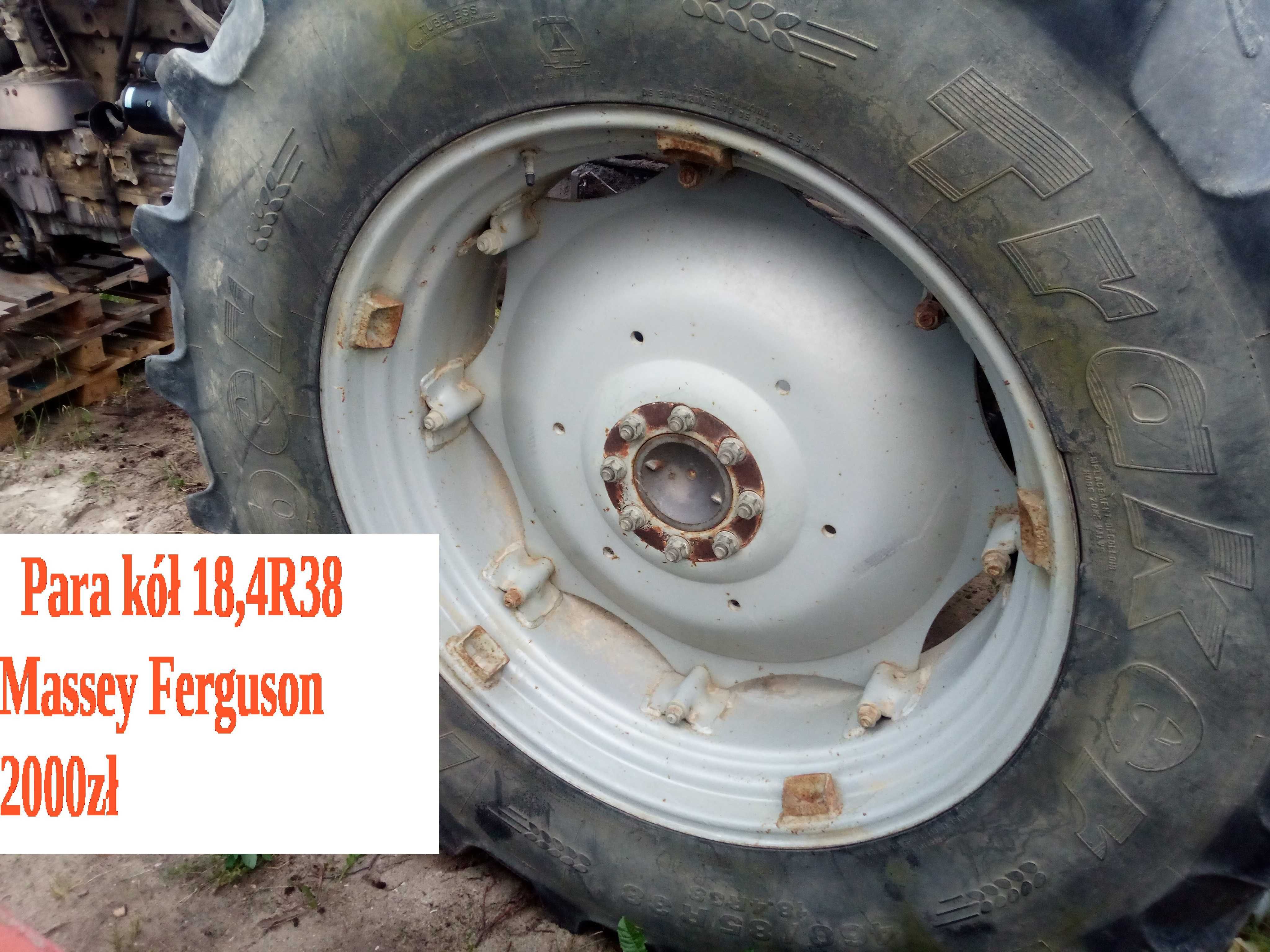 Koła Massey Ferguson 3080 i 3090 i 690 18,4R38 i 16,9R34 MF 675 i 590