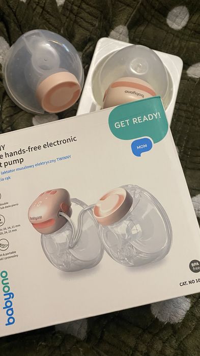 Подвійний акумуляторний молоковідсмоктувач Babyono “Twinny”