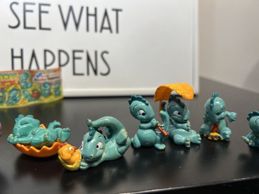 Дино морские динозавры киндер игрушки коллекция