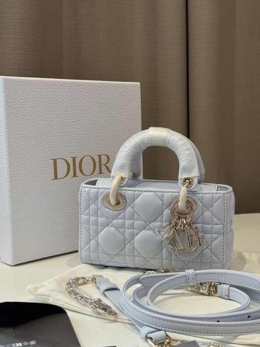 Сумочка Dior Lady преміум міні Діор Диор