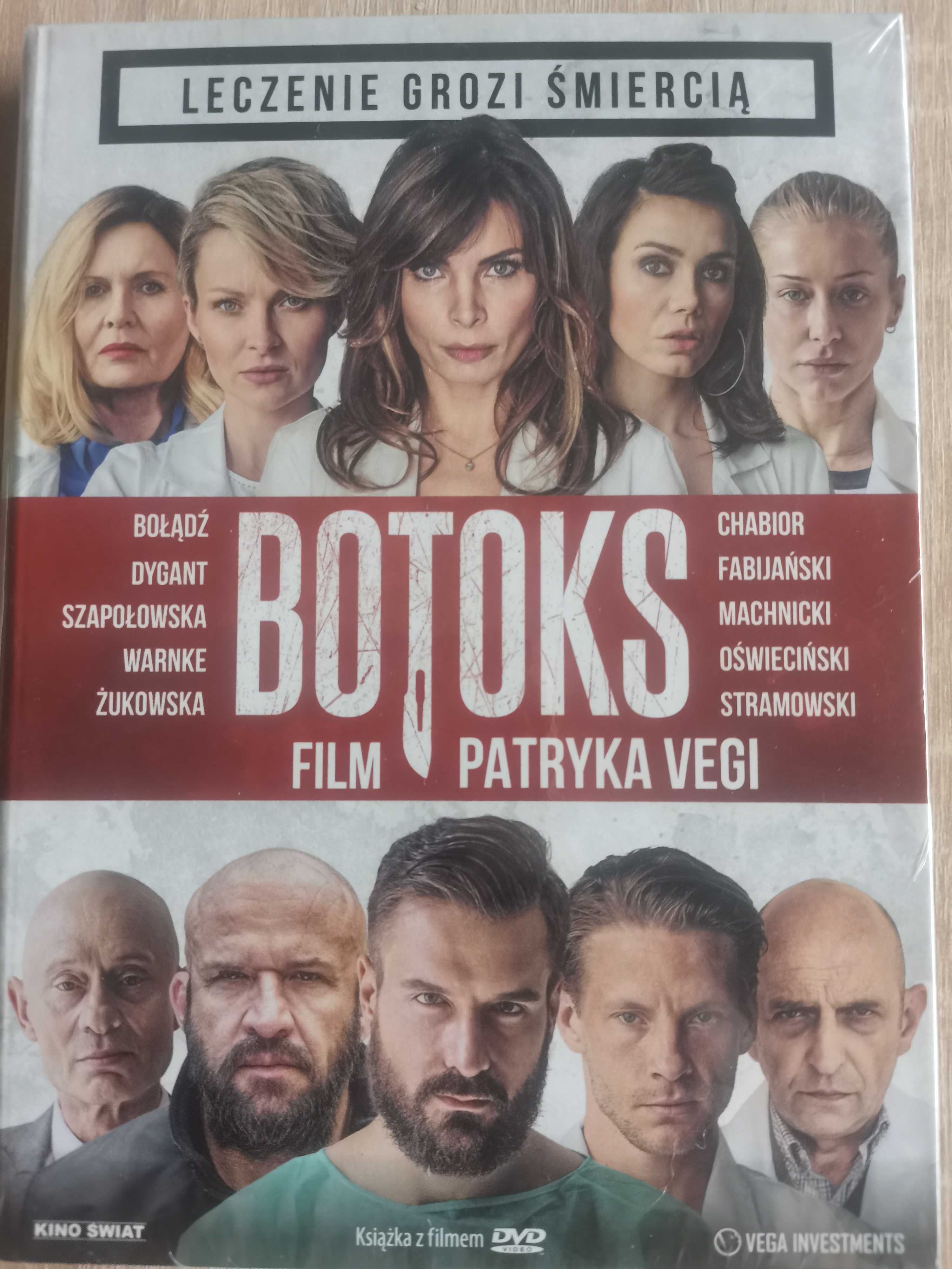 Płyta DVD Botox Patryka Vegi.  Stan nowy w folii