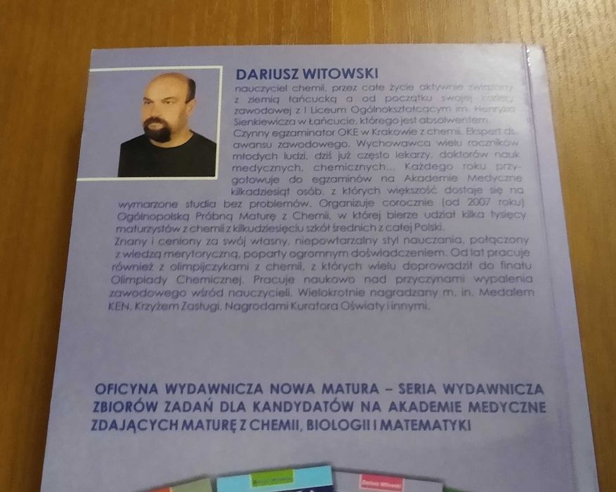Chemia zbiór otwartych zadań maturalnych z chemii wraz z odp Witowski