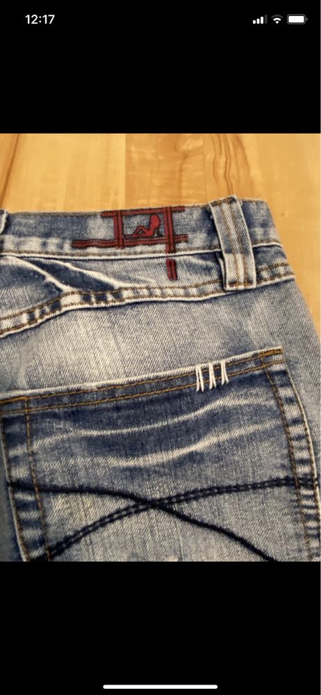 Idpdt r 31 S męskie spodenki jeansowe dżinsowe capri bermudy szorty