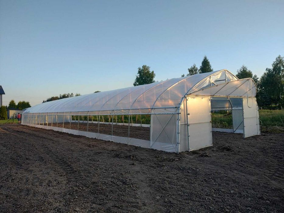 Konstrukcja tunelu foliowego, Tunel Foliowy, Tunele Foliowe, 7,5 x 30