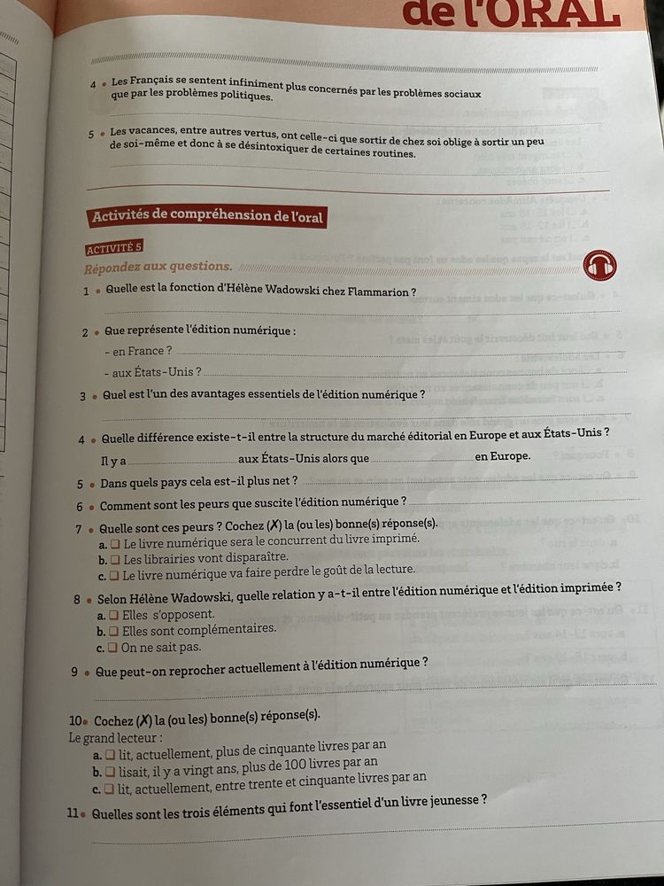 Vocabulaire essentiel du francais A 2 учебник французского