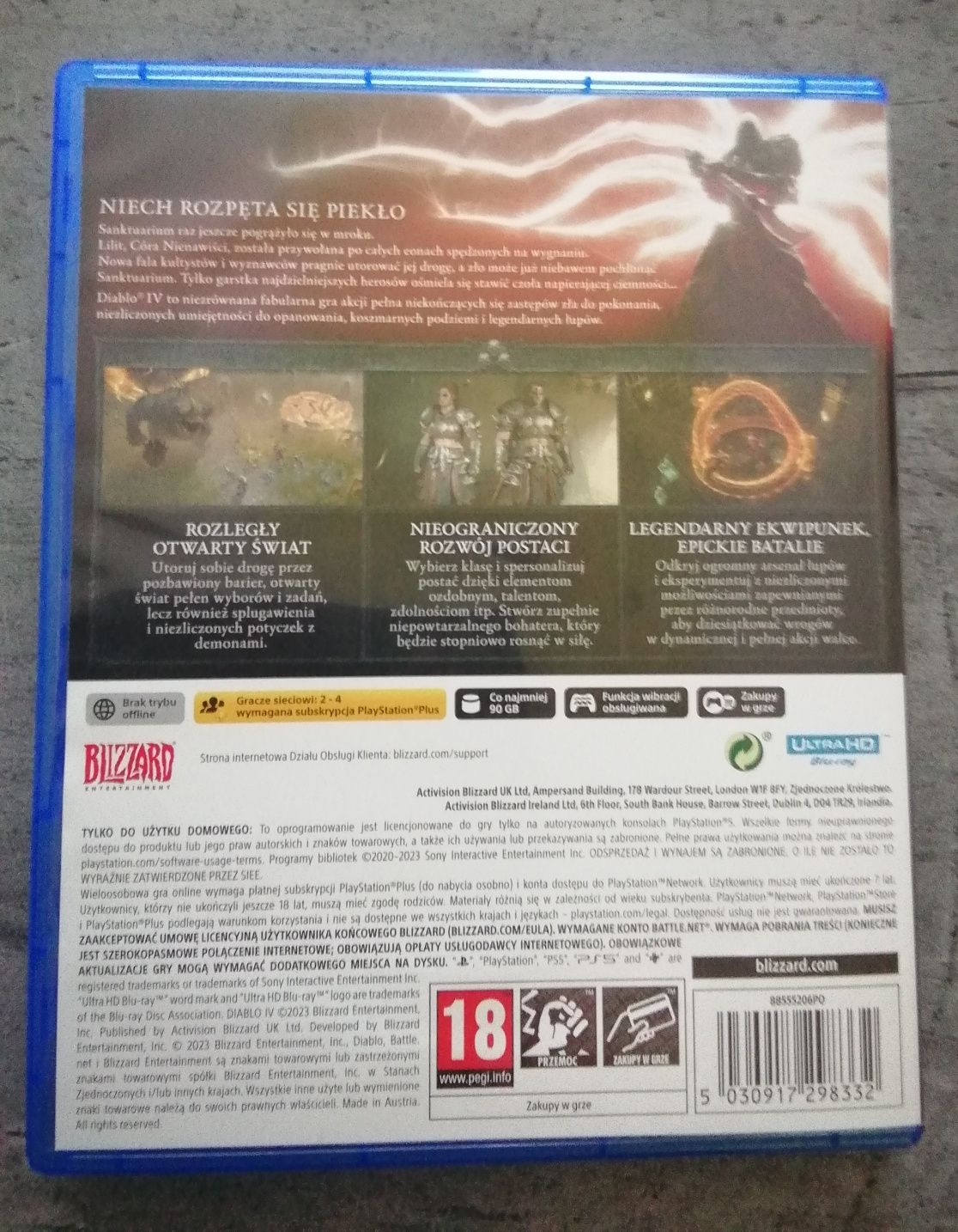 Diablo 4 Ps5 PL Ideał Do Negocjacji Wysyłka