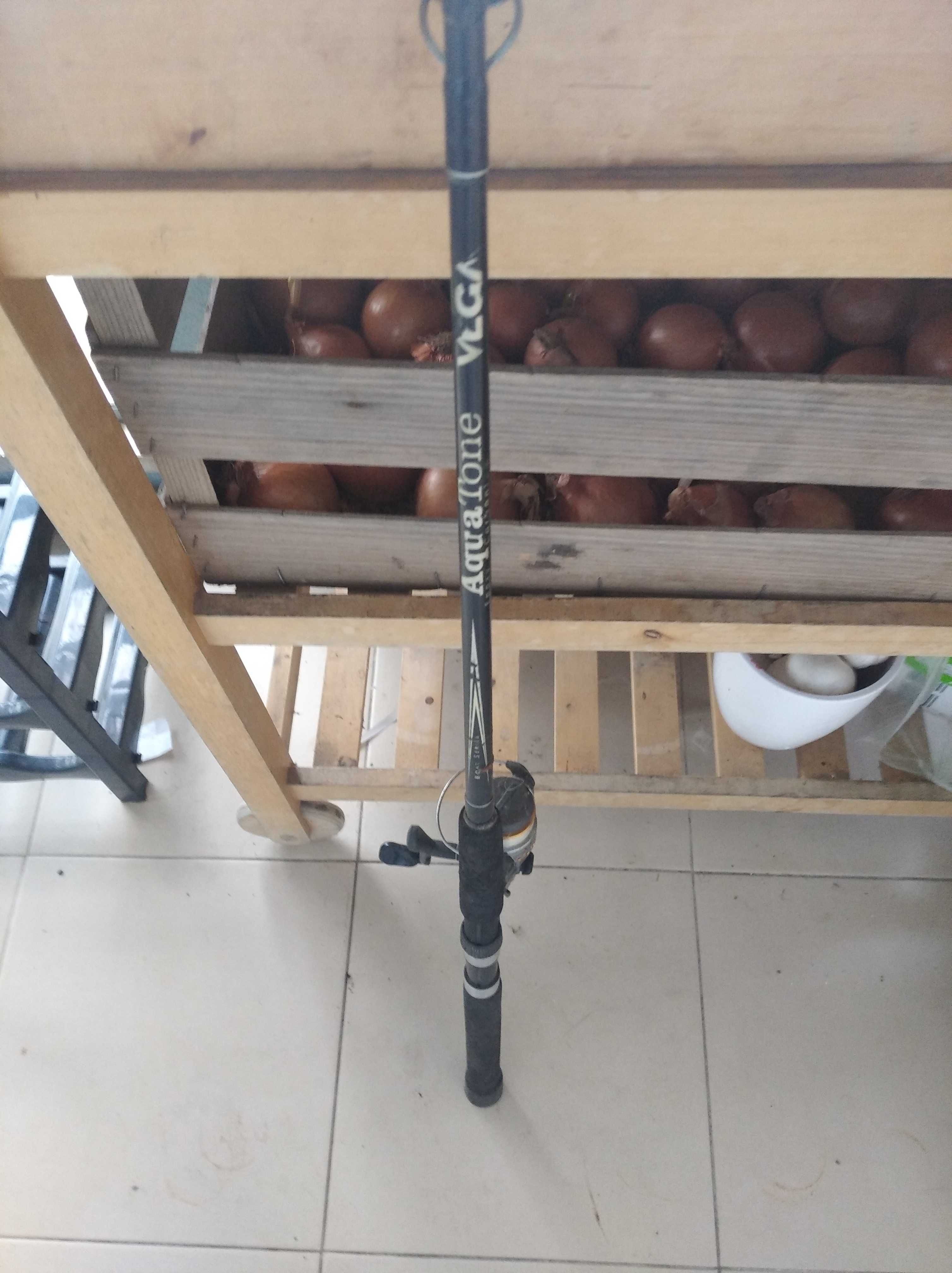 Canas de pesca e carretos
